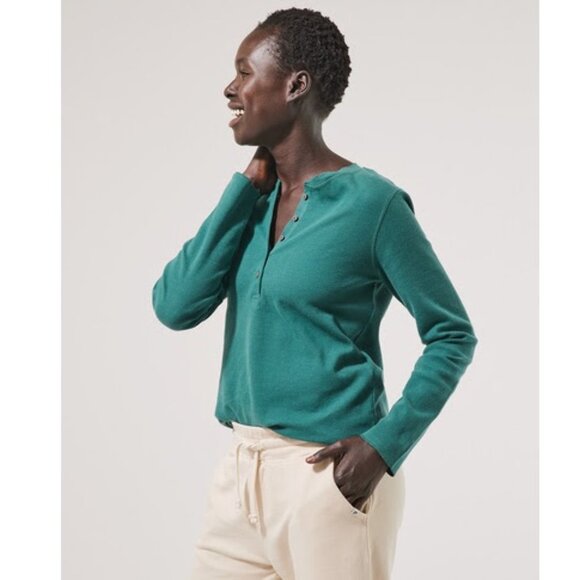 Pact Tops - Pact Thermal Henley Top